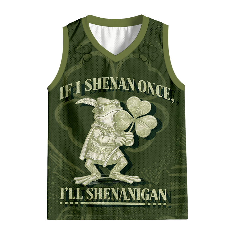 Modecanvas Lucky Day Frog Jersey Tank