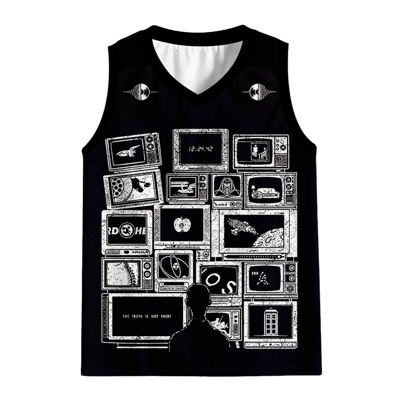 Modecanvas Finding Favorite Music Radio Jersey Tank