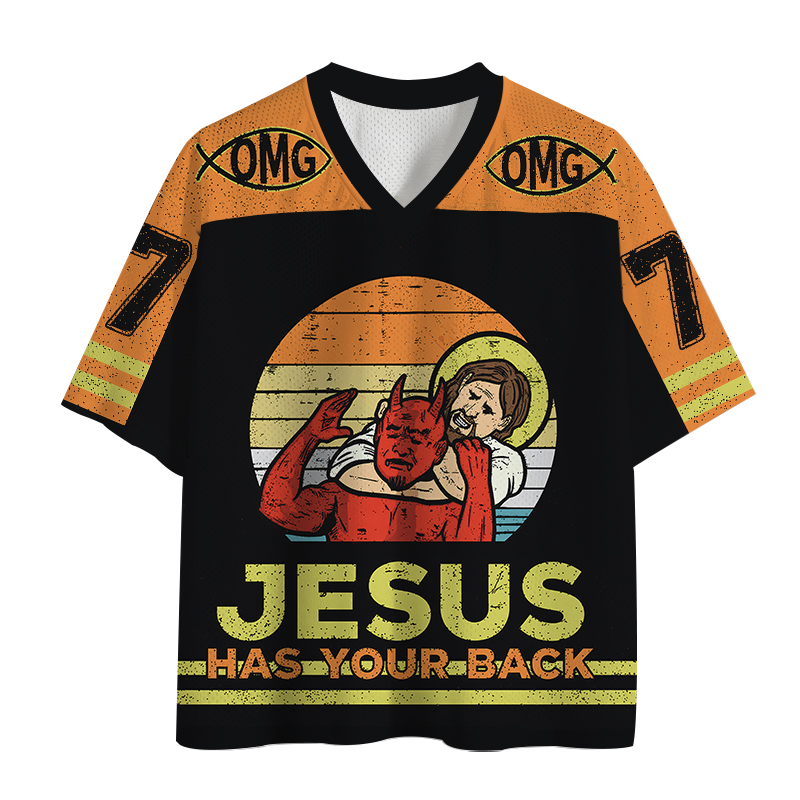 Modecanvas The Lord's Discipline Mesh Jersey-modecanvas