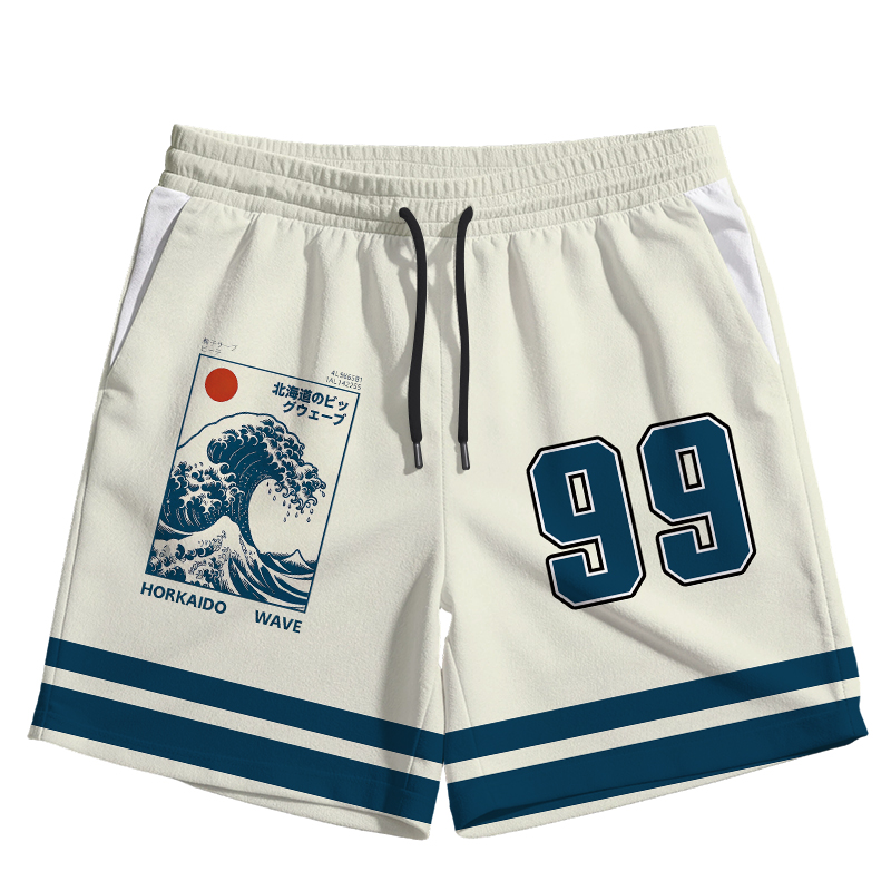 Modecanvas Hokkaido Wave Jersey Short