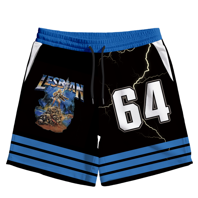 Modecanvas Lesbian Warrior Jersey Short