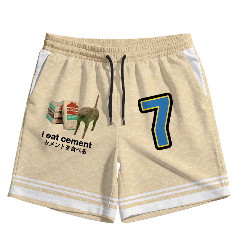 Modecanvas I Eat Cement Jersey Short