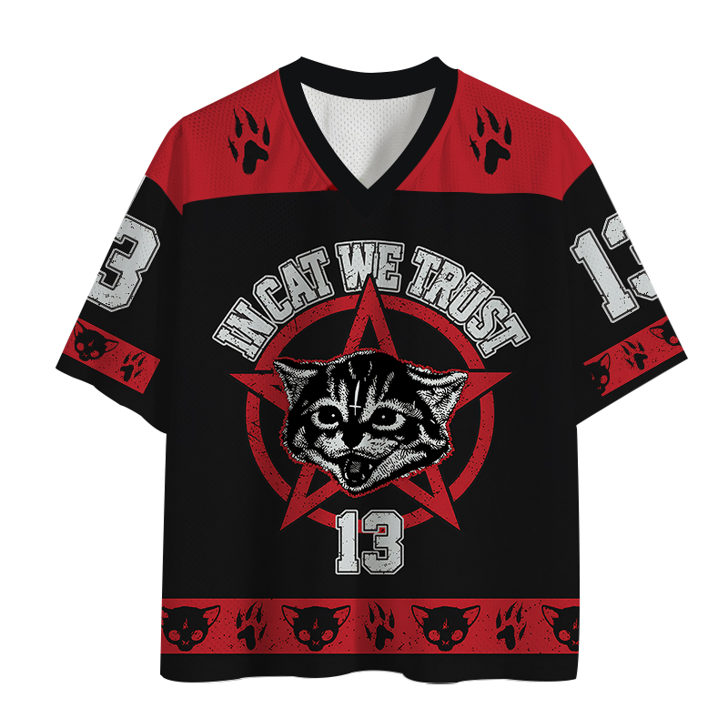 Modecanvas Lucipurr Mesh Jersey-modecanvas