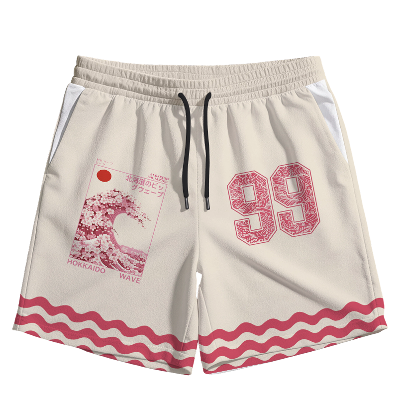 Modecanvas Sakura Surge-Hokkaido Wave Jersey Short