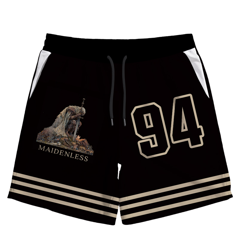 Modecanvas Maidenless Vintage Jersey Short