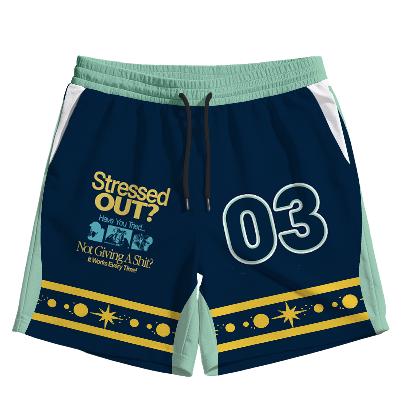 Modecanvas Stressed Out? Jersey Short