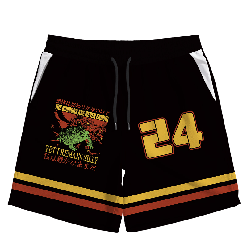 Modecanvas The Horrors are Never Ending Jersey Short