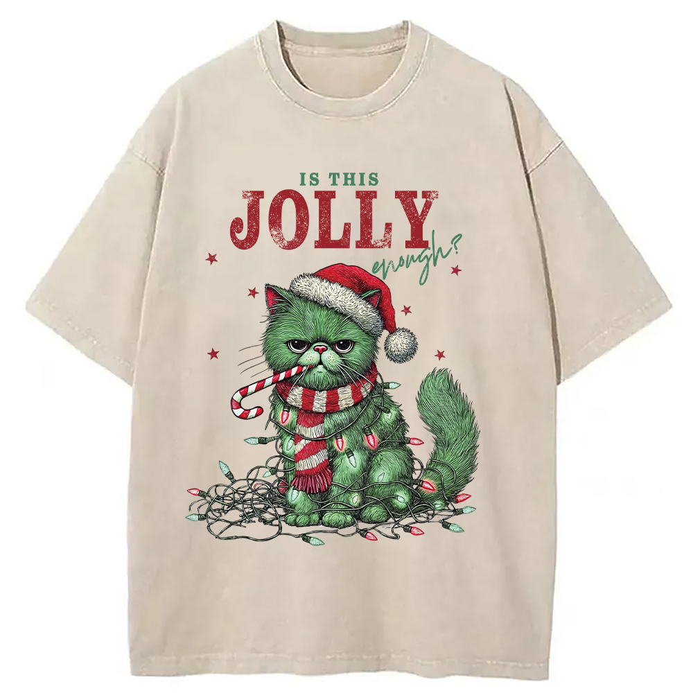 Modecanvas Christmas Gift Washed T-Shirt