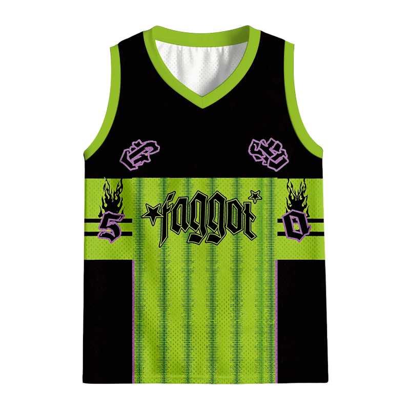 Modecanvas Faggot Stars Pride Jersey Tank