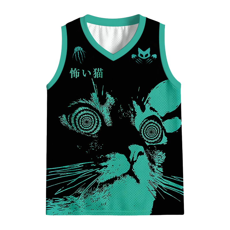 Modecanvas Cool Cat Japanese Jersey Tank