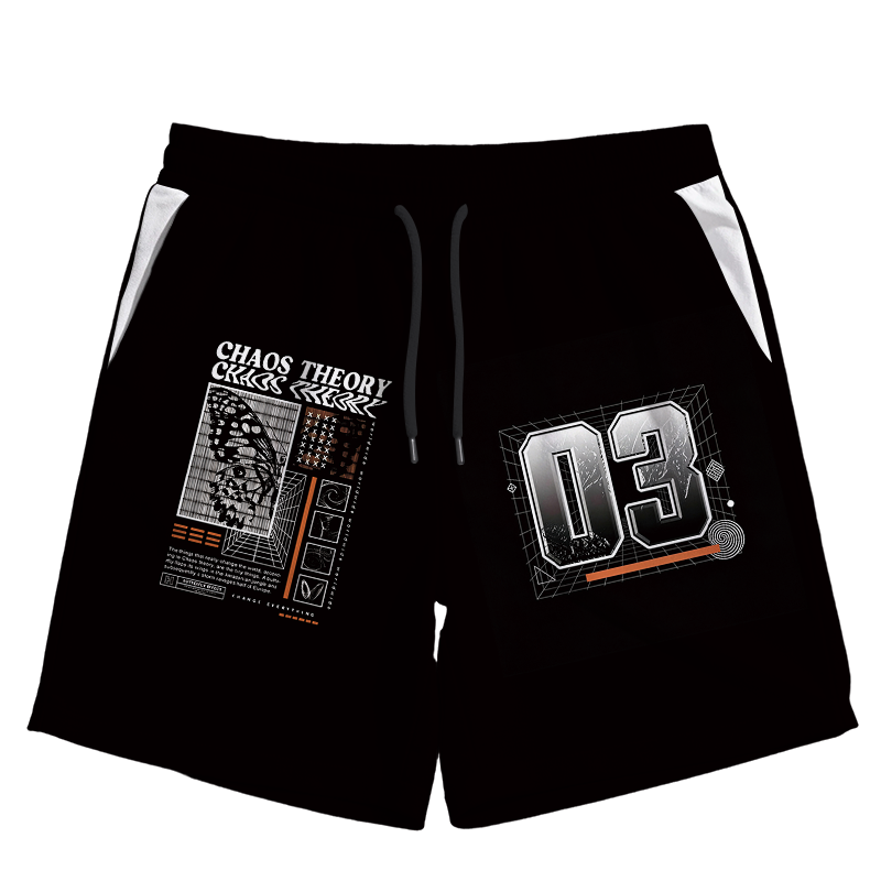 Modecanvas Chaos Theory Jersey Short