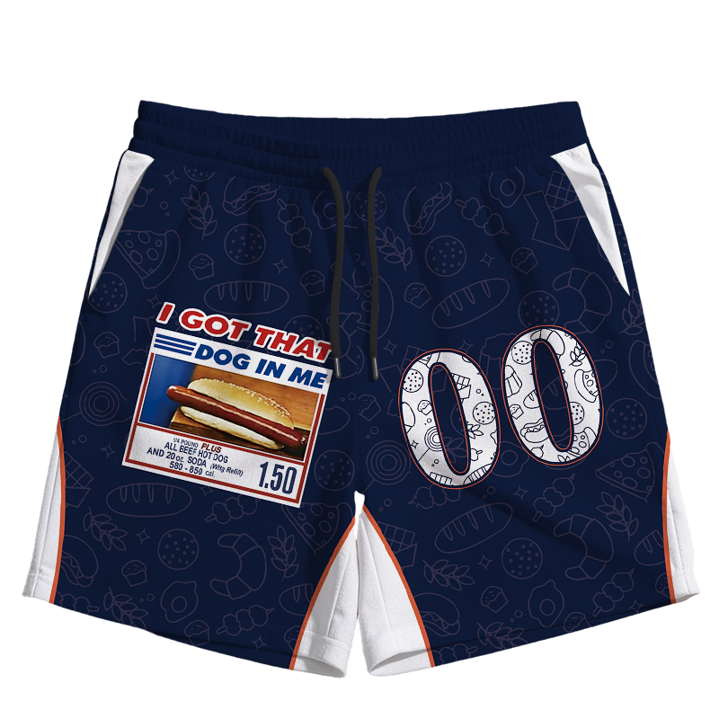 Modecanvas I Got That Dog In Me Jersey Short
