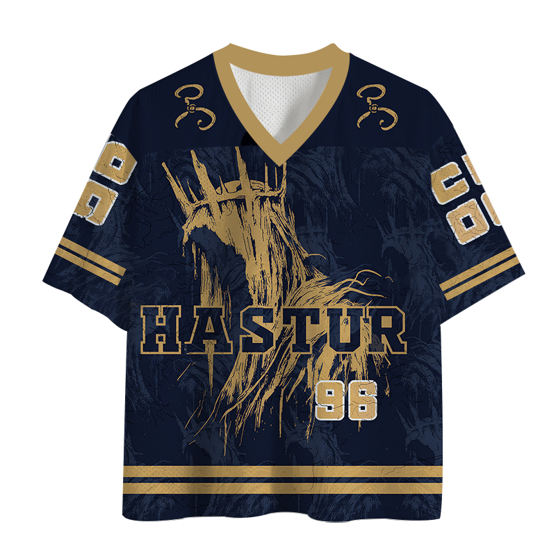 Modecanvas The King in Yellow Mesh Jersey-modecanvas
