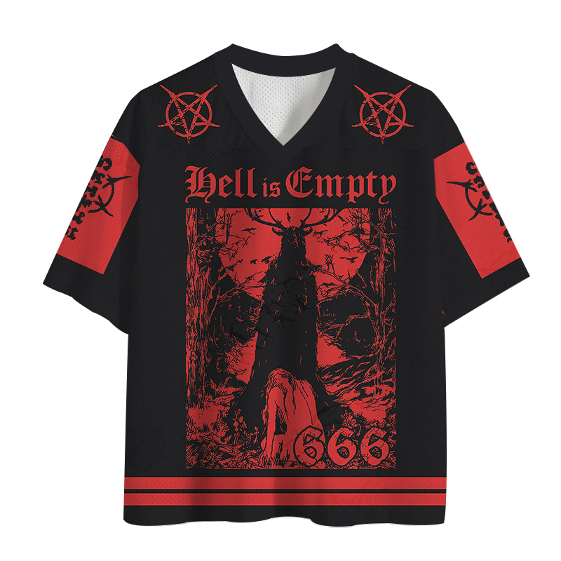 Modecanvas Hell is Empty Mesh Jersey