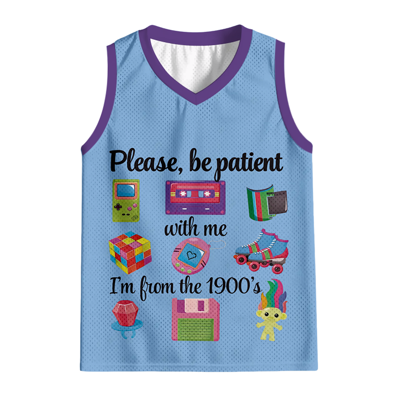 Modecanvas Please Be Patient Jersey Tank