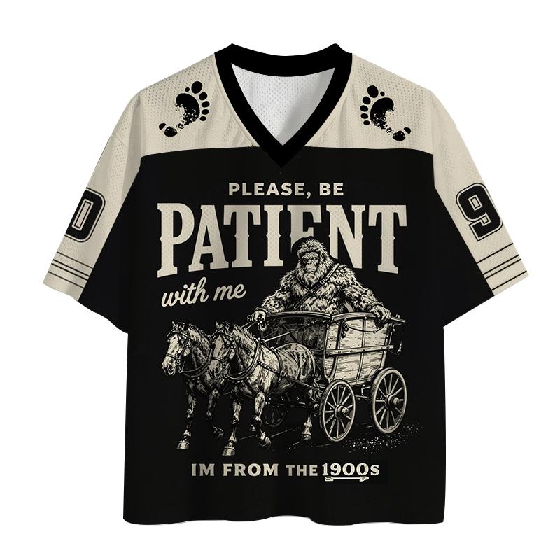 Modecanvas I'm from the 1900s Mesh Jersey-modecanvas