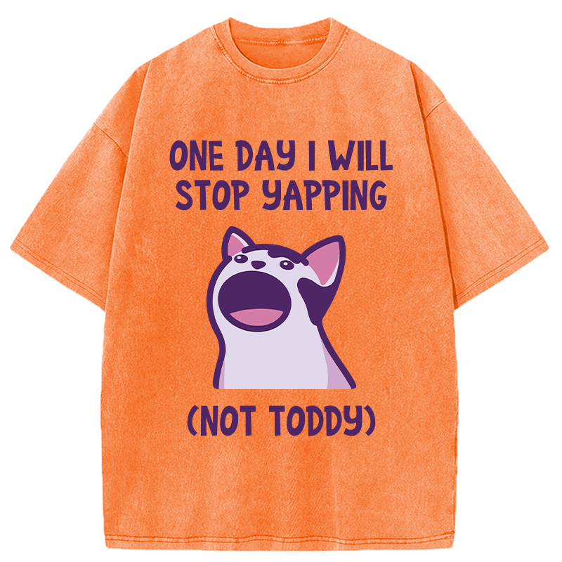 Modecanvas Yapping Washed T-Shirt