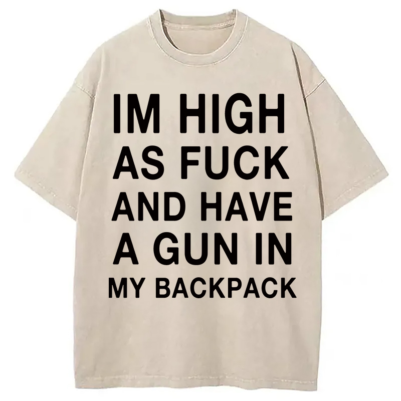 Modecanvas Im High Washed T-Shirt-modecanvas