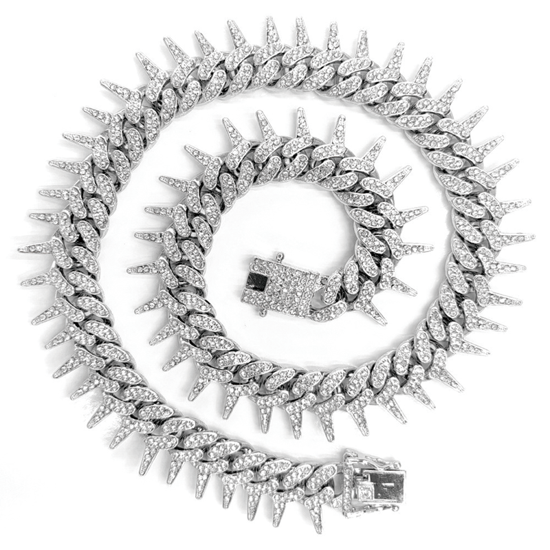 Modecanvas Thorn Vintage Hip-hop Necklace