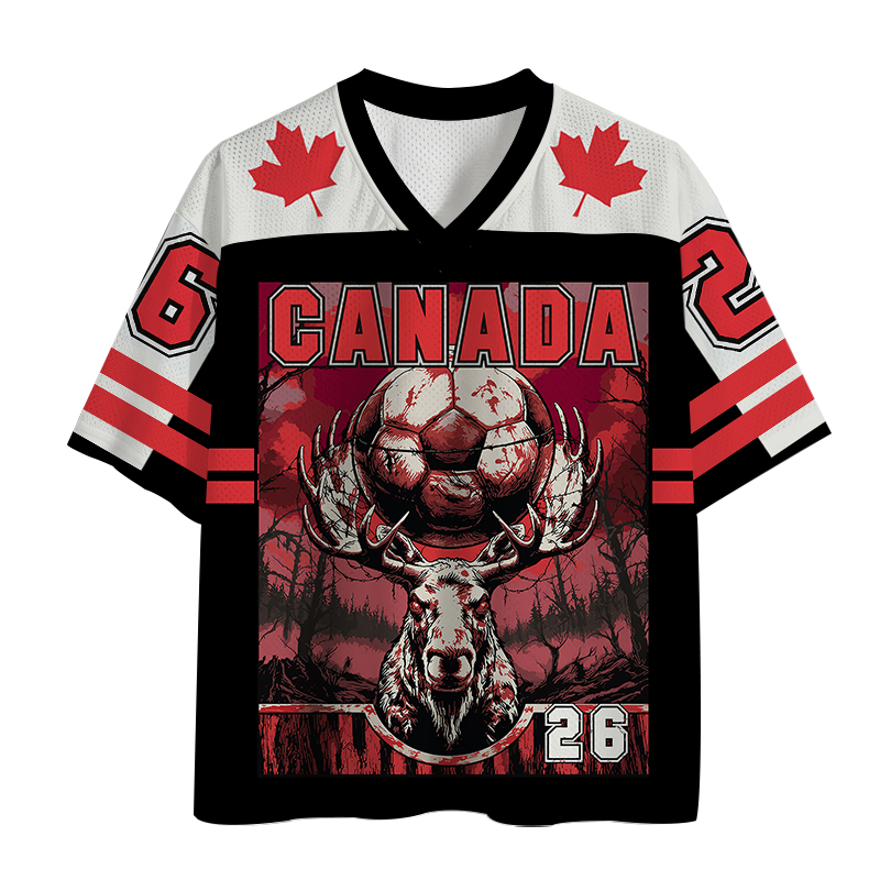 Modecanvas This time it's Canada Mesh Jersey-modecanvas