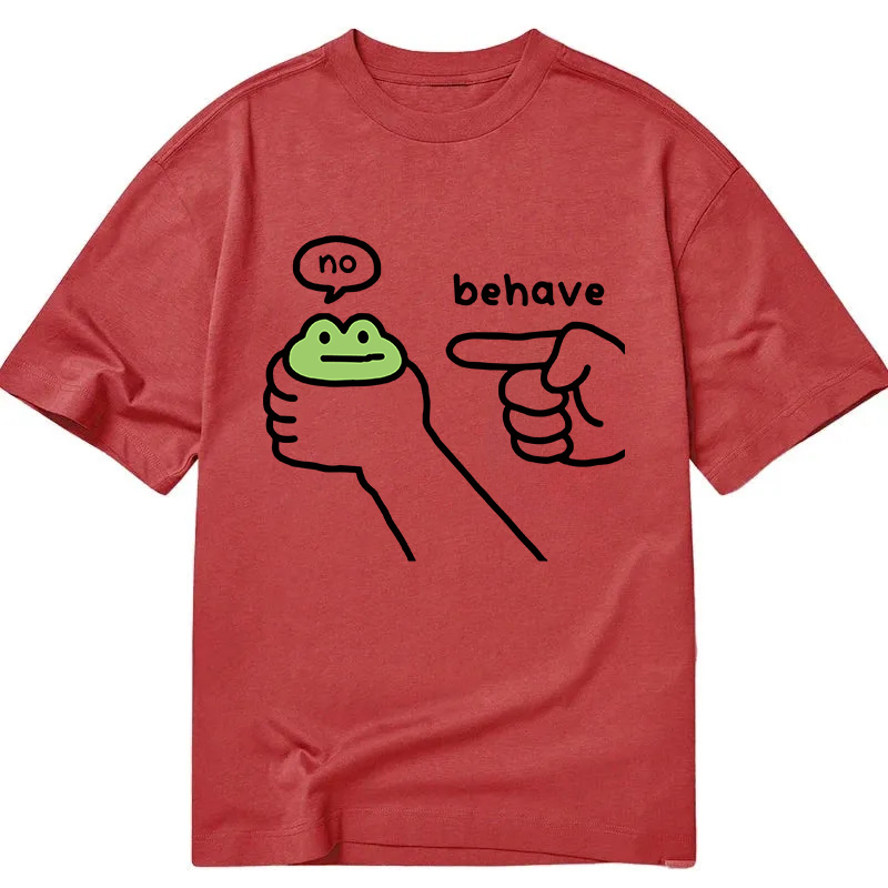 Modecanvas Dishonest Frog DTG Printing Classic T-Shirt-modecanvas