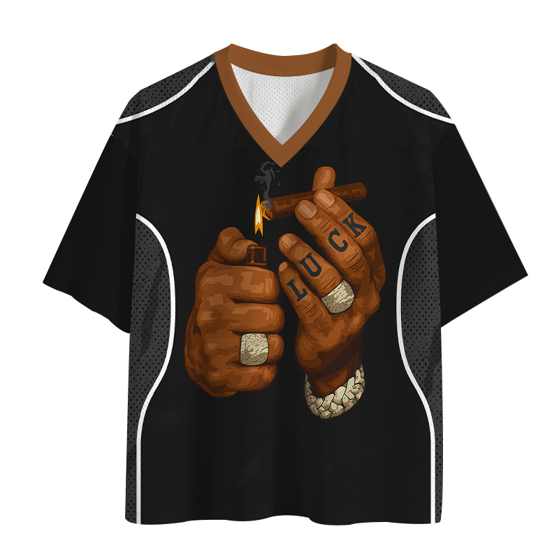 Modecanvas Weed Smoker Mesh Jersey-modecanvas