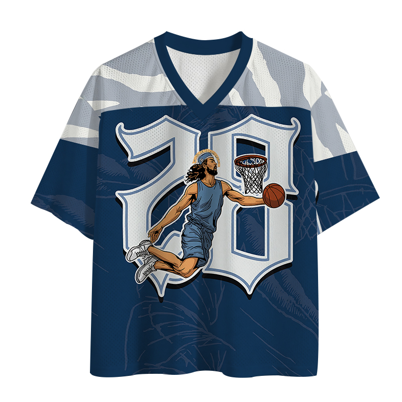 Modecanvas Funny Christian Christian Mesh Jersey-modecanvas