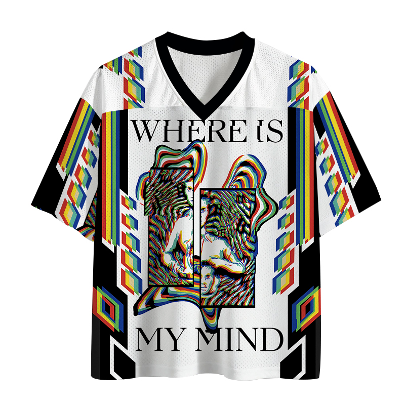 Modecanvas The Sun Mesh Jersey-modecanvas