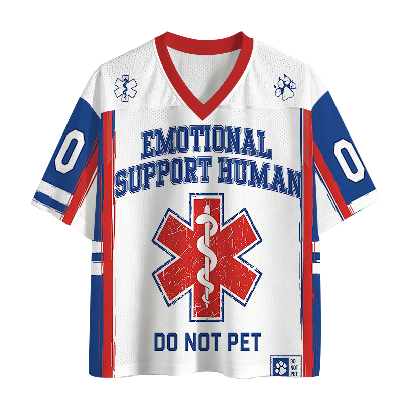 Modecanvas Emotional Support Human Mesh Jersey-modecanvas