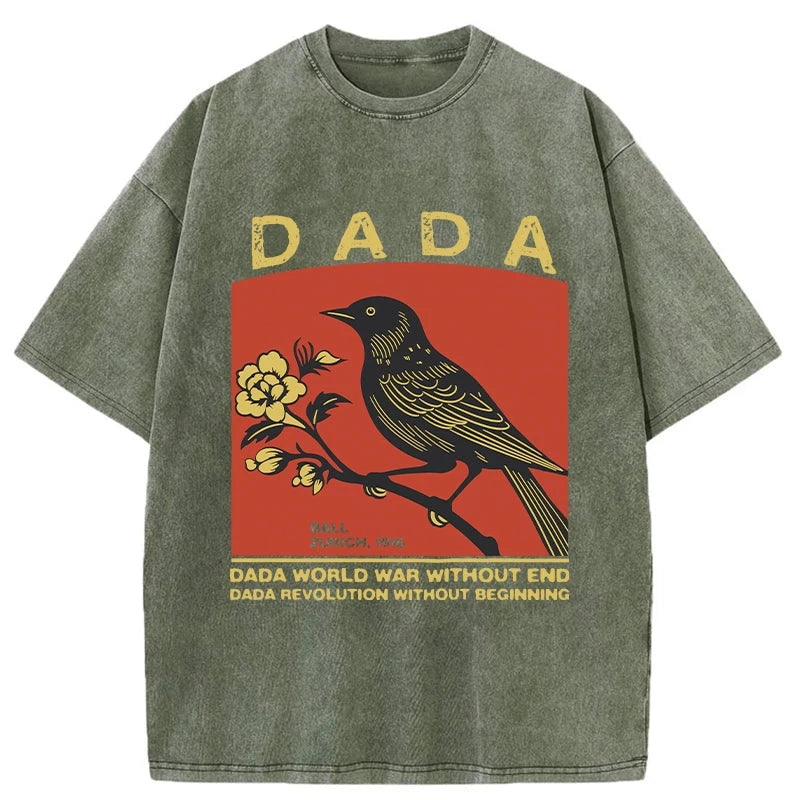 Modecanvas Revolution Without Beginning Washed T-Shirt