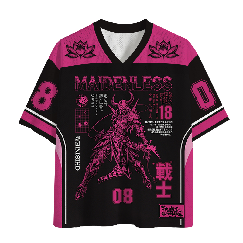 Modecanvas Maidenless Warrior Mesh Jersey-modecanvas