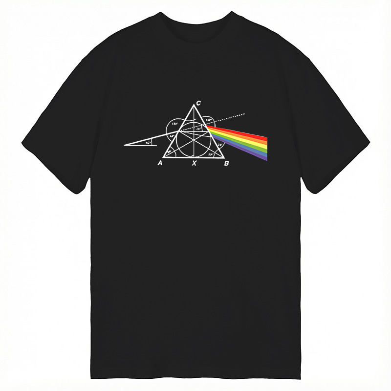 Modecanvas Optical Deconstruction DTG Printing Classic T-Shirt-modecanvas
