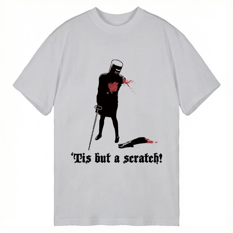 Modecanvas Tis But A Scratch! DTG Printing Classic T-Shirt-modecanvas