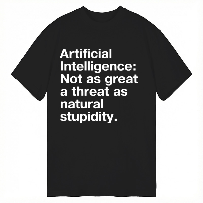 Modecanvas Artificial Intelligence DTG Printing Classic T-Shirt-modecanvas