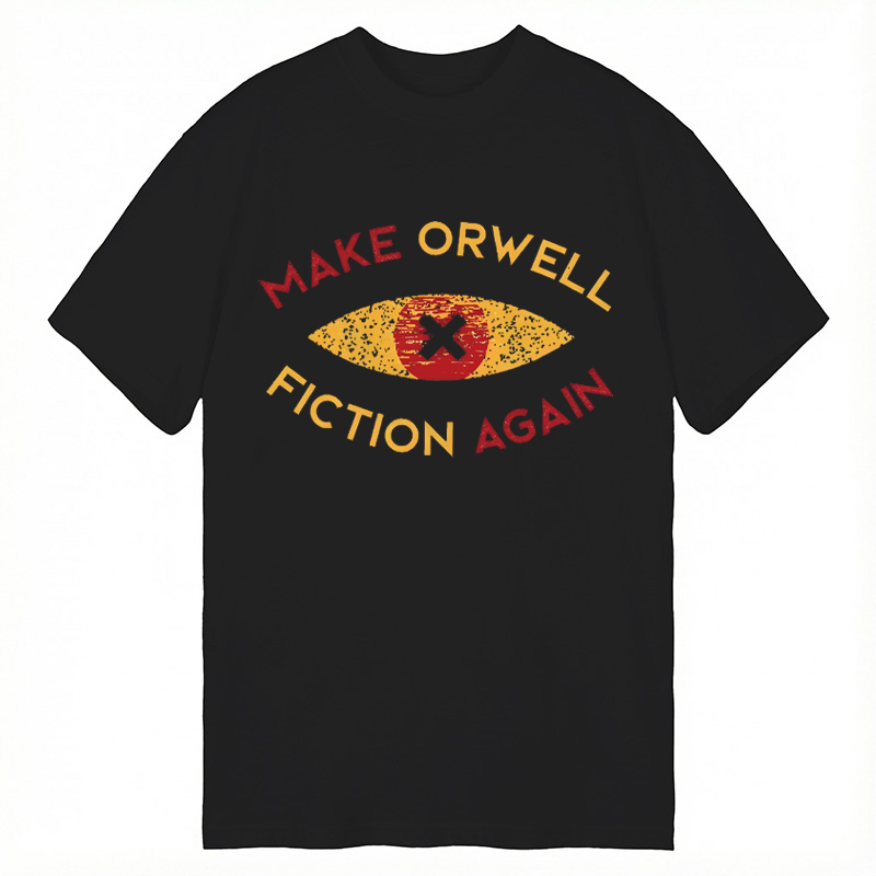 Modecanvas Make Orwell DTG Printing Classic T-Shirt-modecanvas
