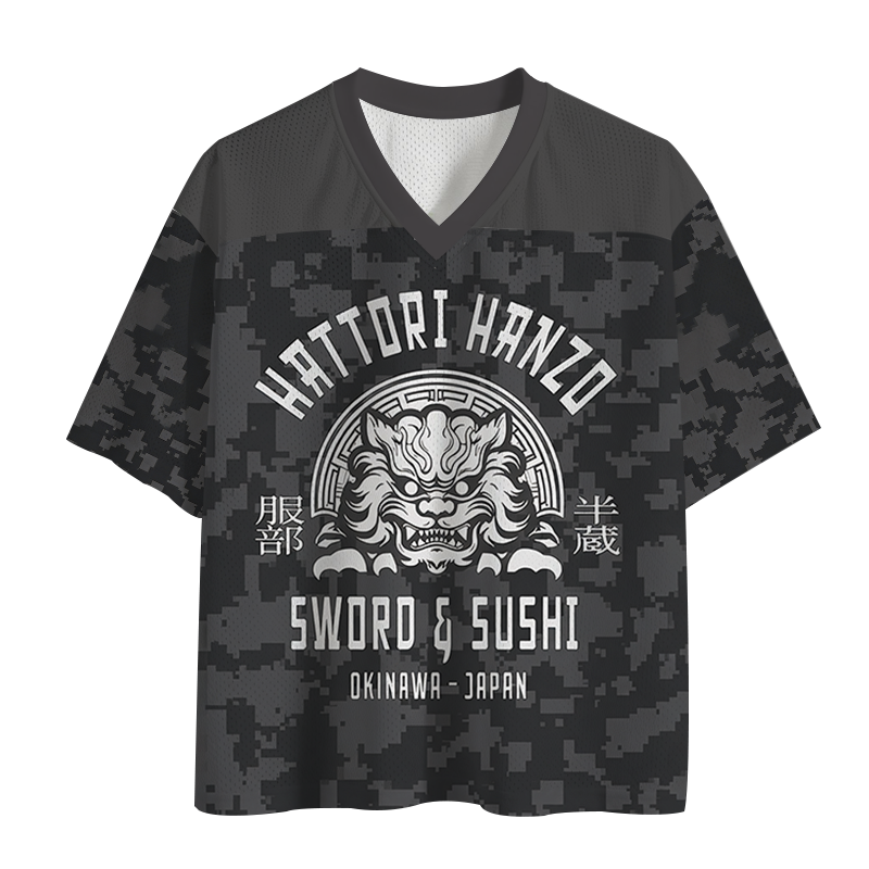 Modecanvas Hattori Lion Japanese Mesh Jersey-modecanvas