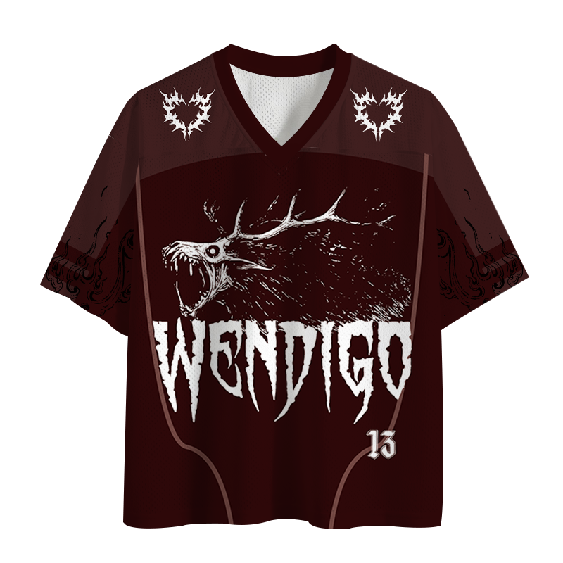 Modecanvas Wendigo Horror Mesh Jersey