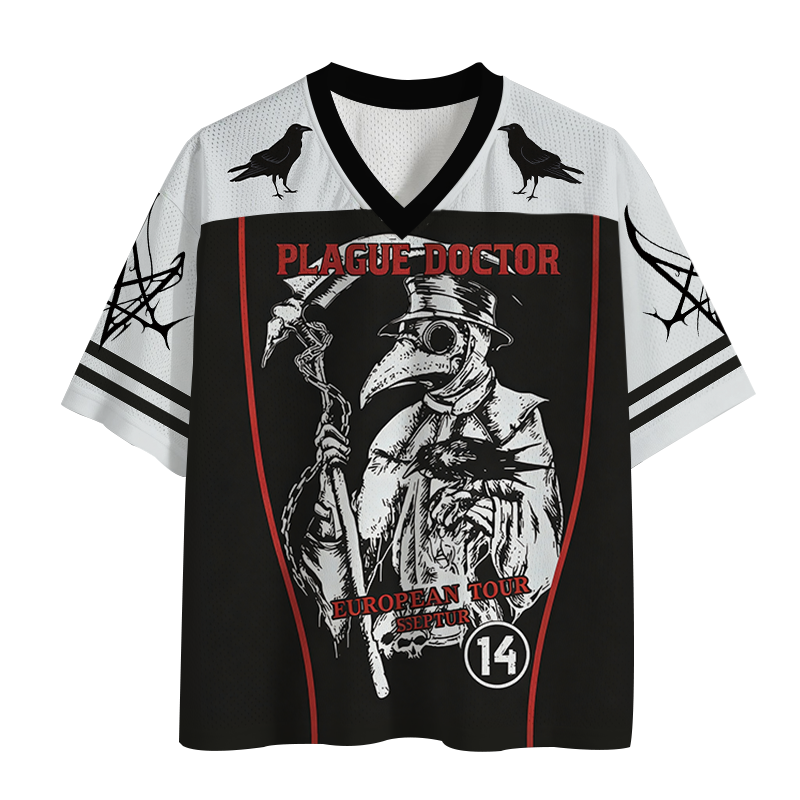 Modecanvas Plague Doctor Mesh Jersey