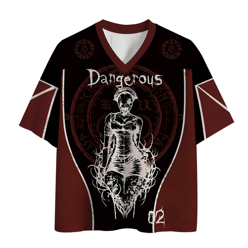 Modecanvas Hell-o Nurse! Mesh Jersey-modecanvas