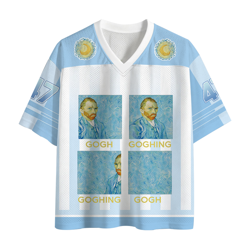 Modecanvas Goghing Goghing Gone Mesh Jersey-modecanvas