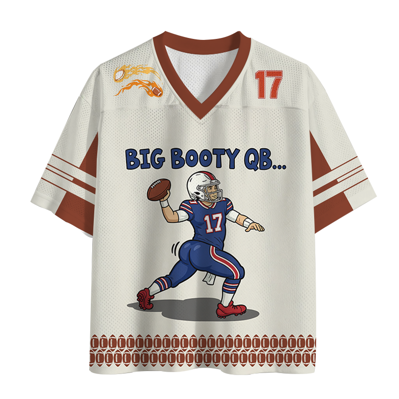 Modecanvas Big Booty QB Mesh Jersey-modecanvas