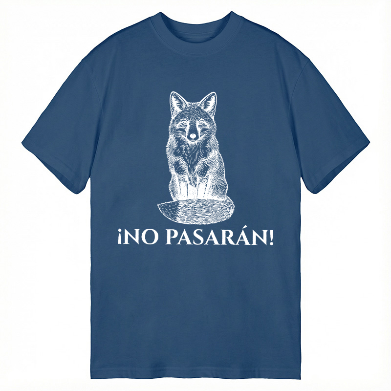 Modecanvas No Pasarán Fox DTG Printing Classic T-Shirt