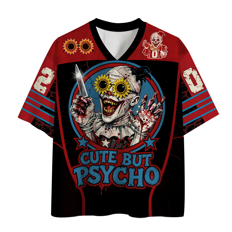 Modecanvas Cute But Psycho Mesh Jersey-modecanvas