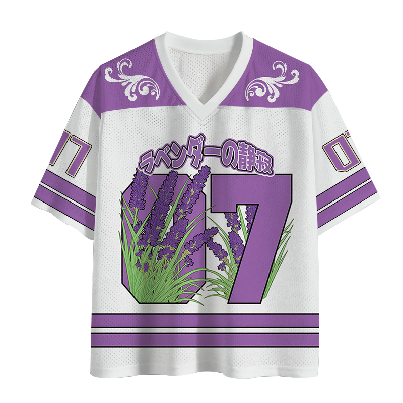 Modecanvas Lavender Japanese Mesh Jersey-modecanvas