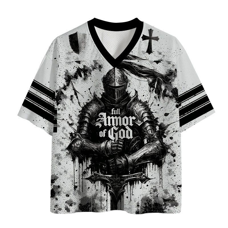Modecanvas Full Armor Of God Mesh Jersey-modecanvas