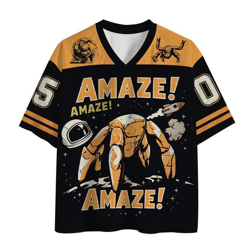 Modecanvas AMAZE! AMAZE! AMAZE! Mesh Jersey-modecanvas