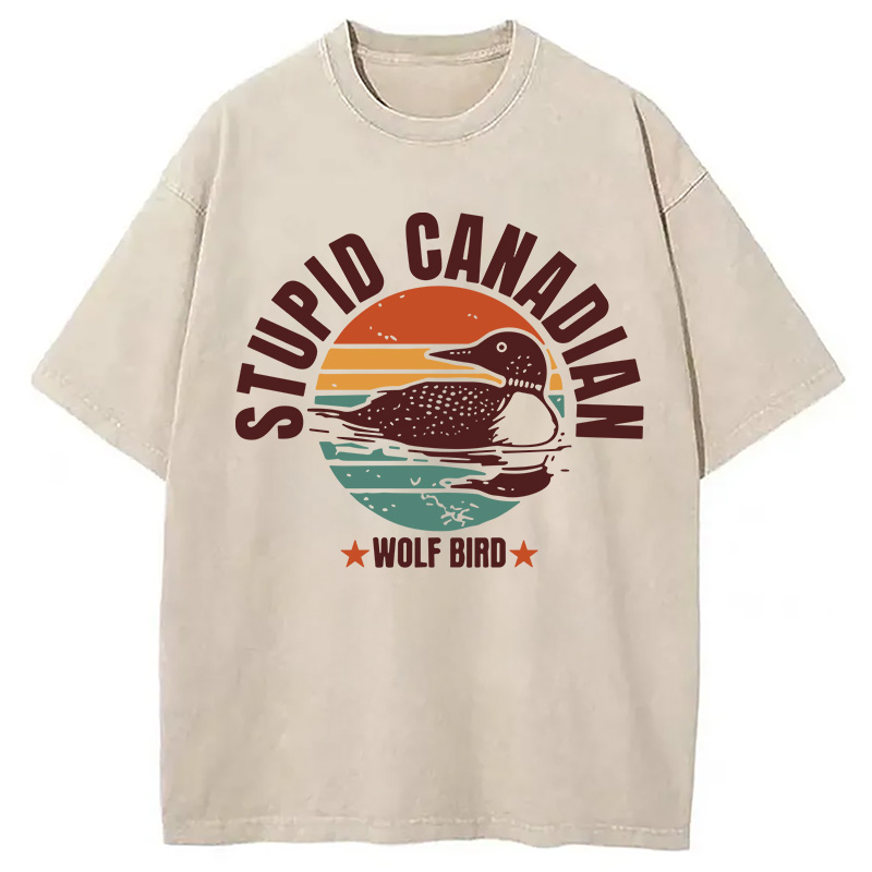 Modecanvas Heated-rivalry DTG Printing Washed T-Shirt