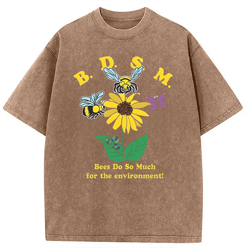 Modecanvas BDSM DTG Printing Washed T-Shirt-modecanvas