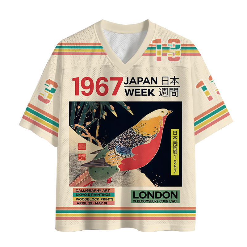 Modecanvas Art Studio Exhibition Japanese Mesh Jersey-modecanvas