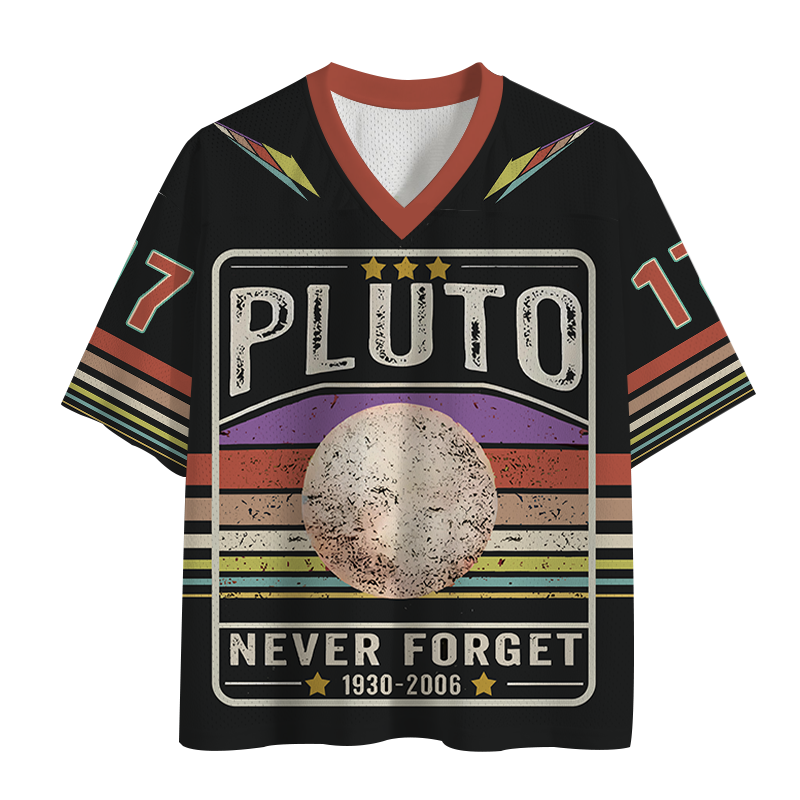 Modecanvas Always a Planet in Our Hearts Mesh Jersey-modecanvas